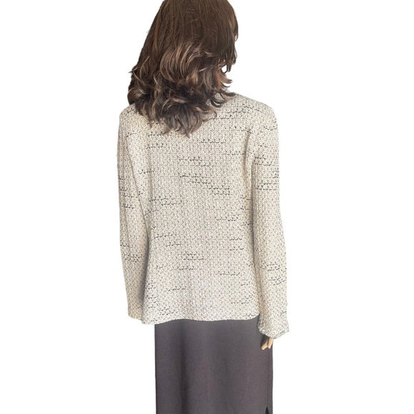 St. John brawn/ beige dress/ tweed jacket size 10 - Picture 4 of 15